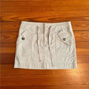 Uniqlo Drawstring Mini Skirt